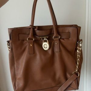 Michael Kors Biege saffiano